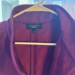 Talbots Women's Purple Vest